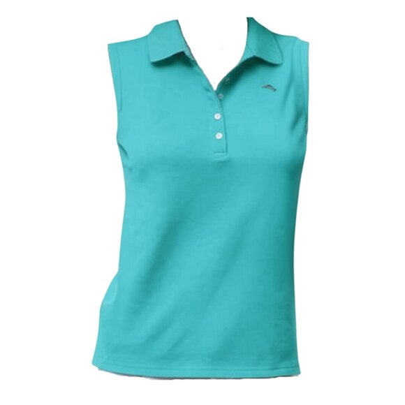 Tommy Bahama Women's Classic Paradise Sleeveless Polo [L] - Picture 1 of 8